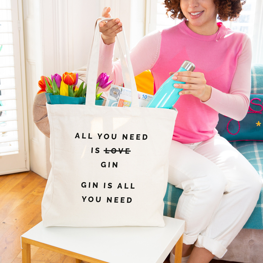 Funny Tote Bag Personalised "All You Need Is .