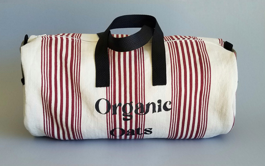 Children's Duffle Bag, Weekend Day Care Sleep Over Vintage, Boy, Girl