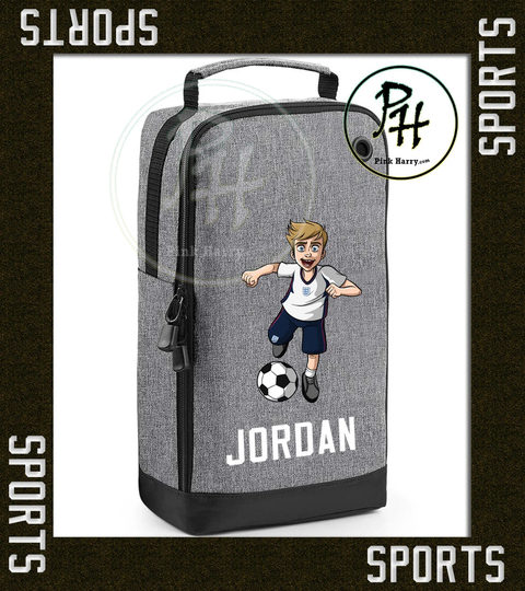 Personalised Football Supporters Bag, Pe Kit Boot Sports Bag World Cup