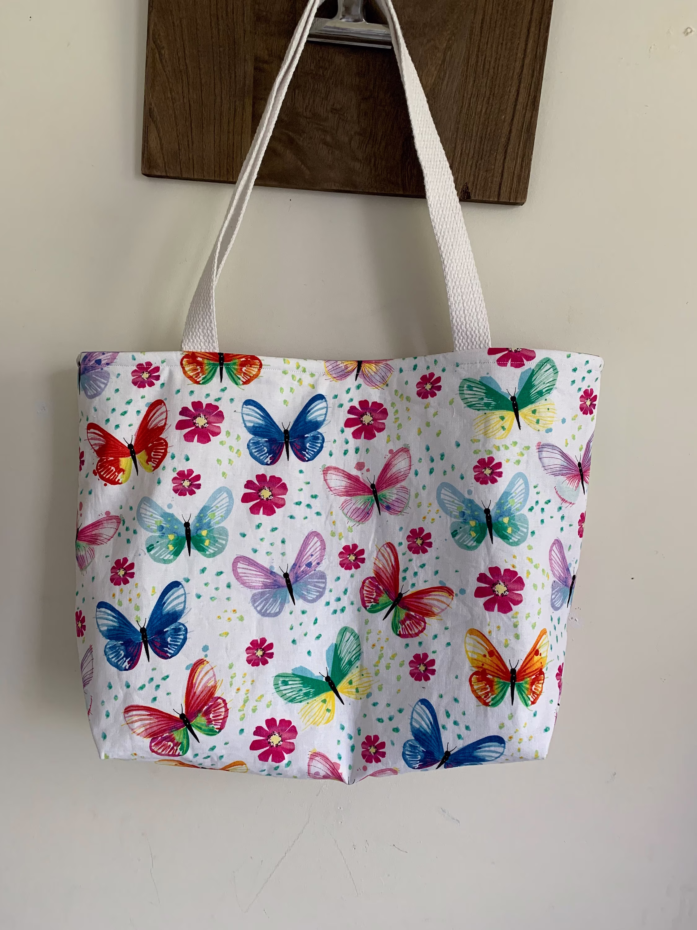 Spring/Butterfly Tote Bag