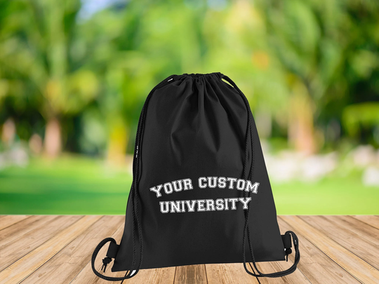 Custom Graduation Gym Bag, Personalised University & College Tote 2022 Party Shopping School Gift, Book Bag