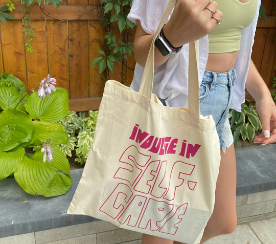 Reusable "Indulge in Self Care