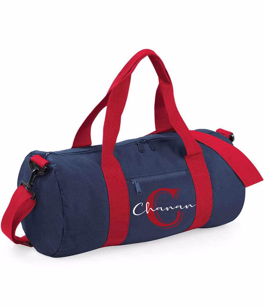 Personalised Barrel Bag, Duffel Bag, Gym Bag, Dance Bag, Kids Swimming Bag, Travel Bag, Weekend Bag, Gift For Men