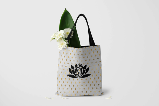 Yoga Tote Bag, Lovers Gift, Gym Travel Gift For Her, Mother's Day