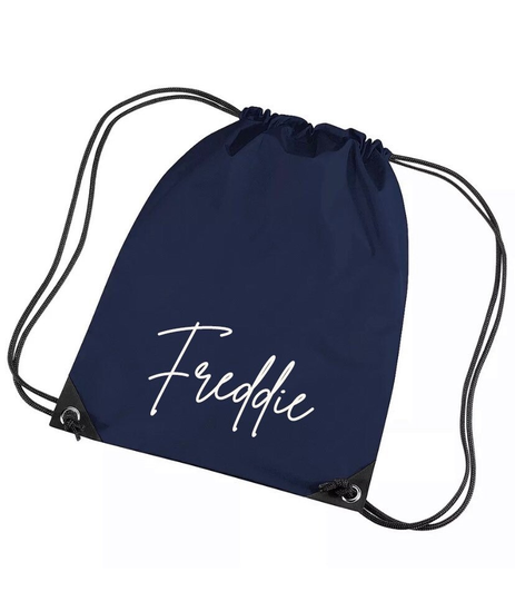 Personalised Gym Sack, Girls Back To School Drawstring Bag Pe