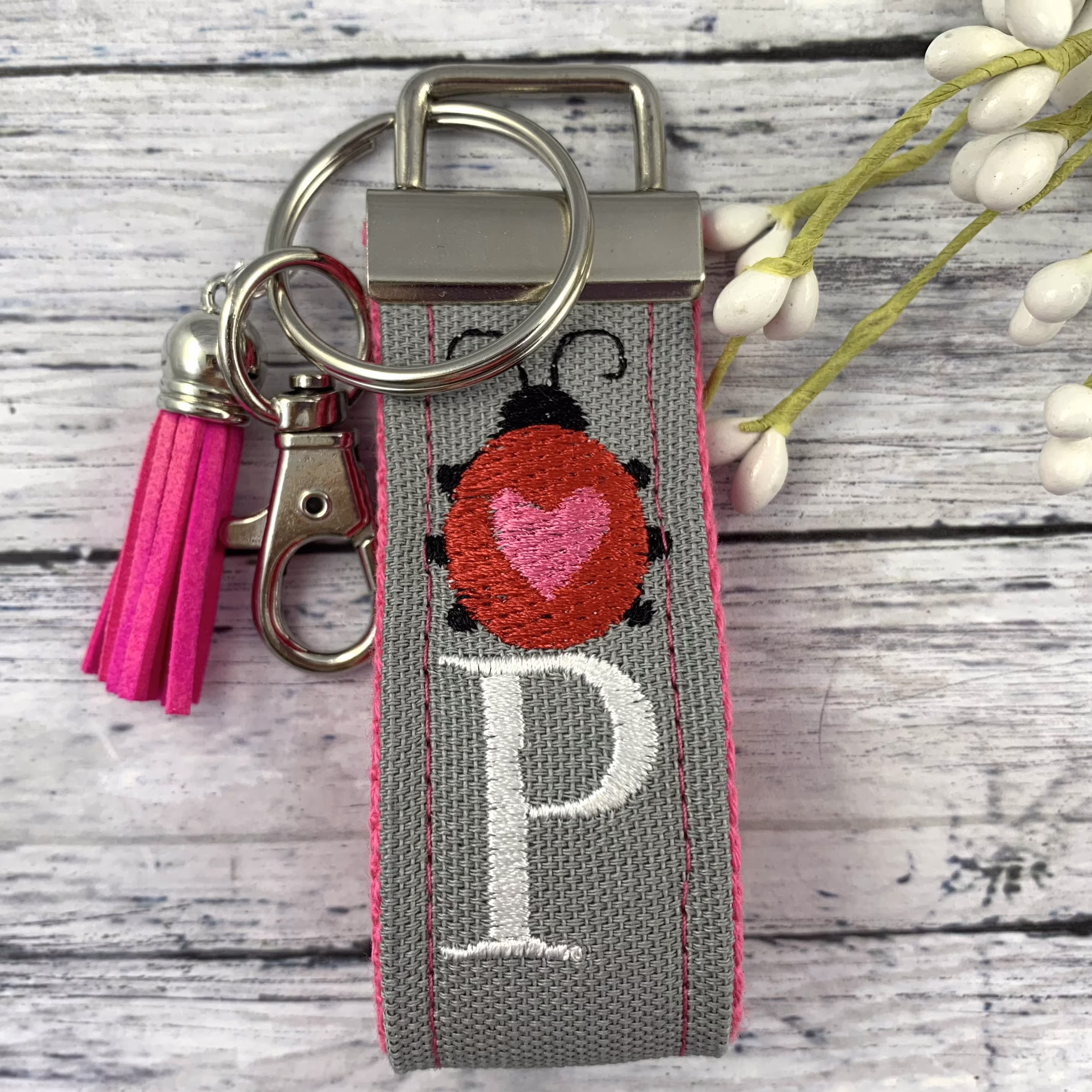 Handmade Ladybug Keychain, Gifts, Ladybugs, Popular Right Now, Personalized Gift, Lady Bugs, Luggage Tag