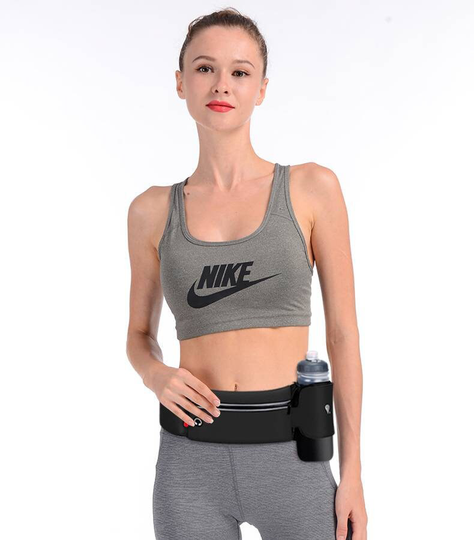 Comfortable Waist Bag - Stylish Cute Fashion Organic Running Hydration Belt Bottle Holder Reflective