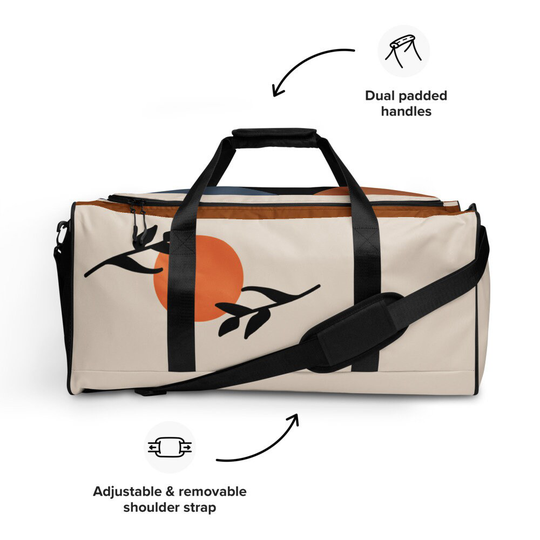 Bohemian Abstract Duffle Bag