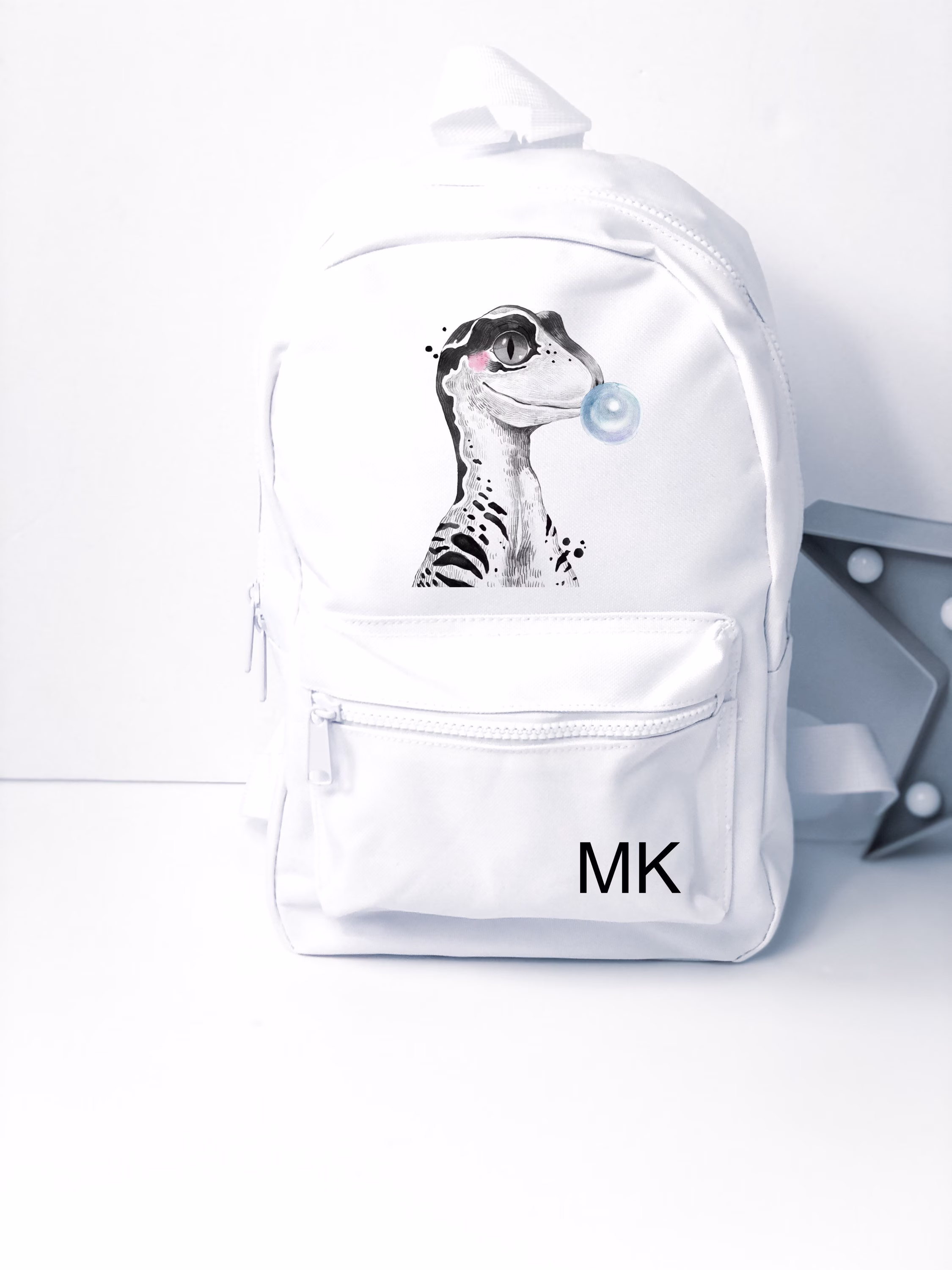 Dinosaur Back Bag, Personalised Any Name Kids Rucksack, Pack