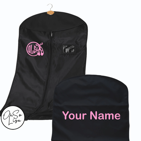 Personalised Dance Bag - Custom Ballet Ballerina Costume Garment Design Choice Available
