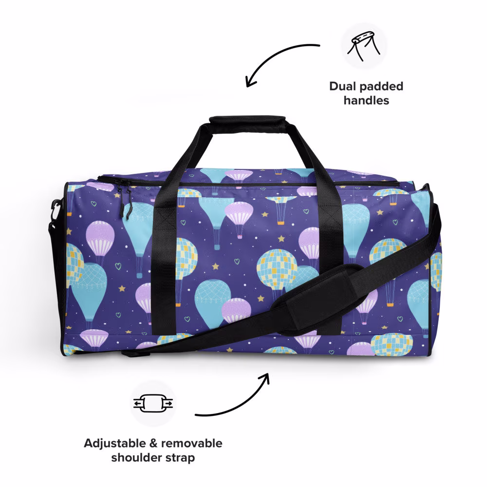 Hot Air Balloon Duffel Bag