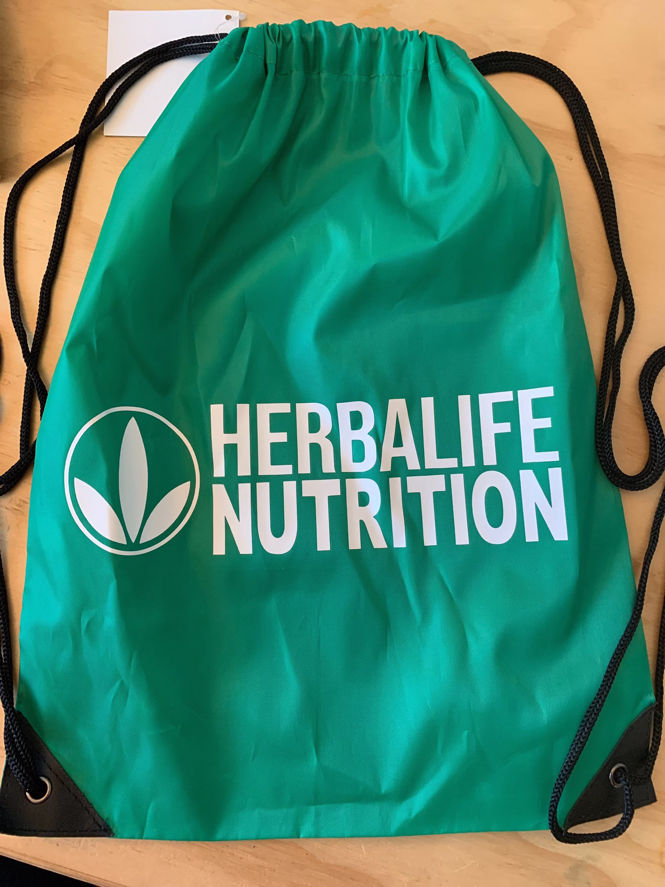 Herbalife Nutrition Drawstring Backpack, Gym Bag, Tote,/Wear/Coach