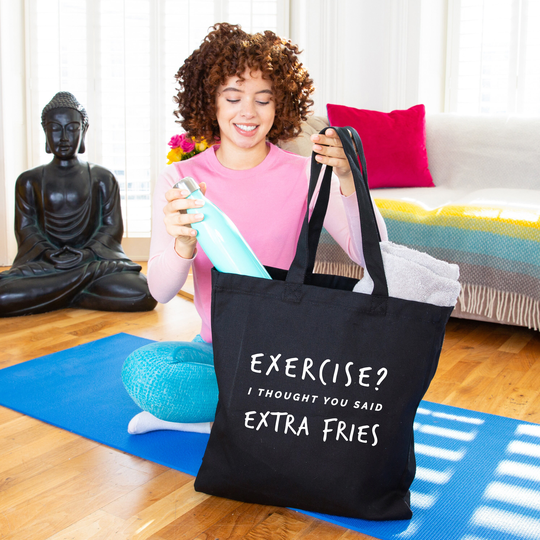Funny Gym Tote Bag