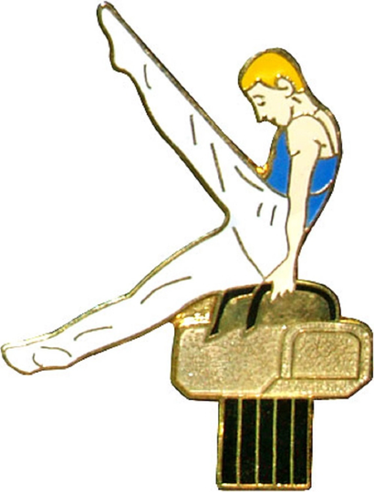 Boys/Mens Gymnastics Event Pins