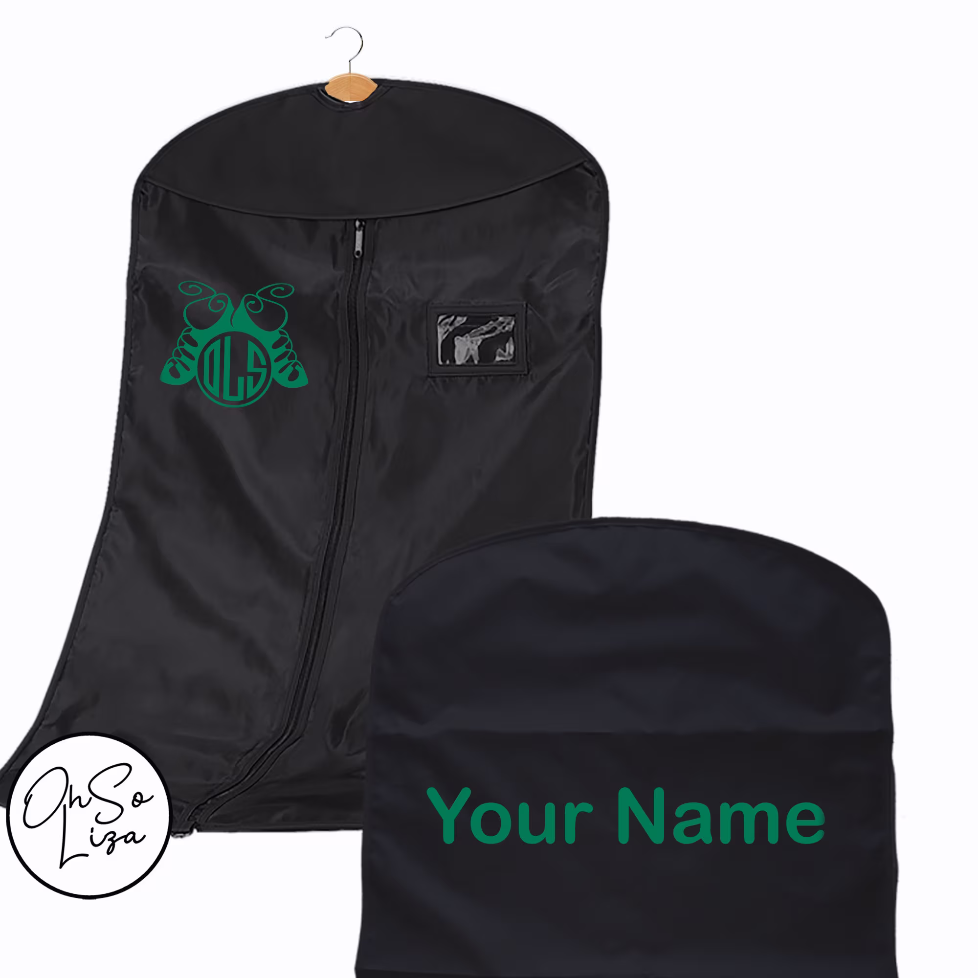 Personalised Dance Bag - Custom Irish Highland Costume Garment Scottish Colour Choice Available