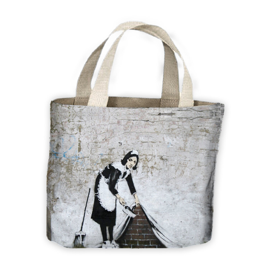 Banksy Maid Tote Shopping Bag For Life