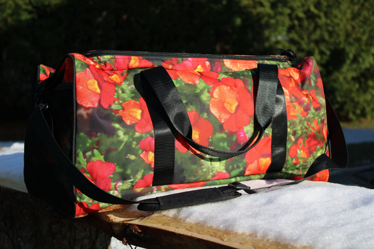 Duffel Bags | Adjustable Padded Bag For Girls & Women Mesh Side Pocket Cute Gym