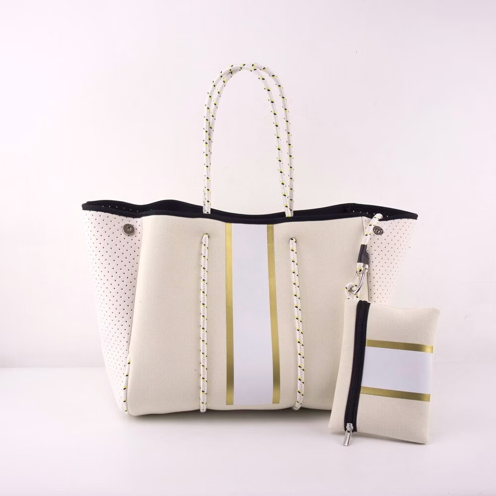 Neoprene Canvas Tote