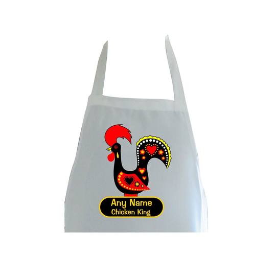 Personalised Portuguese Chicken Master Print Apron