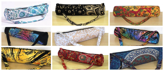 Yoga Mat Bag | Handmade Yoga Sports Bag Mat Bags Gift For Lover Hmong Embroidered Women