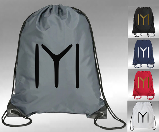 Iyi Drawstring Bag, Pe Bag, Ertugrul Theme Kayi School Bag, Water Resistant Drawstring Children's Gaming Youtube Vlogger