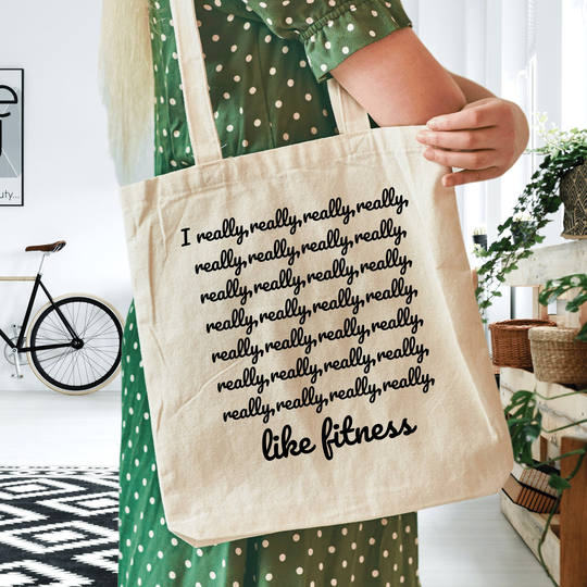 Fitness Tote Bag, Bag For Gym Lovers, Gifts, Themed, Reusable Shopping Mothers Day Gifts Women, Birthday