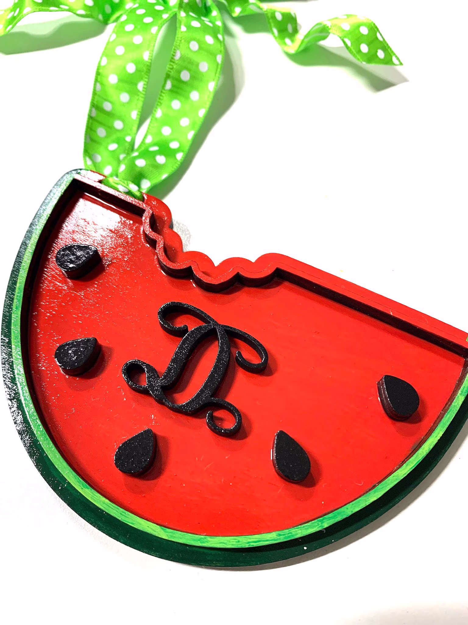 Watermelon Bag Tag