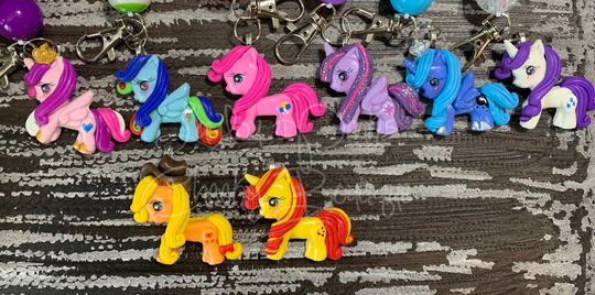 Ready To Ship My Little Pony Friends Keychain