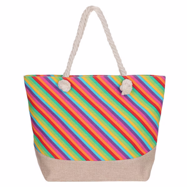 Rope Handle Beach Bag