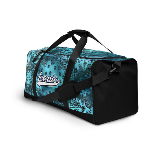 Royal Iconic | Og Candy Bandana Tie Dye Paisley Cloud Skate Bag Gang Duffel Sky Baby Blue Retro Baseball Logo