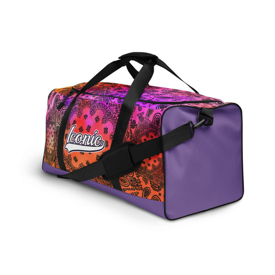 Royal Iconic | Og Candy Bandana Tie Dye Paisley Cloud Skate Bag Gang Duffel Sunset Tan Sands Retro Baseball Logo