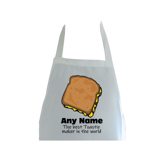 Personalised Best Toastie Maker Print Adults Apron