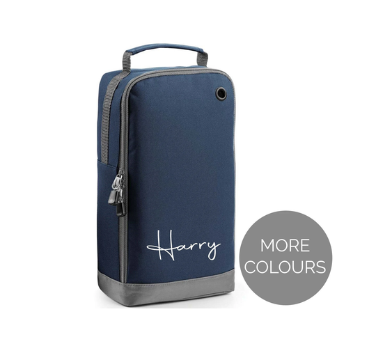 Personalised Football Boot Bag, Sports Shoe Rugby