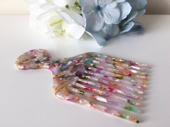 Beautiful Hair Comb in Our Premium Silky Soft Acetate | Combs Brushes |Hair Accessories