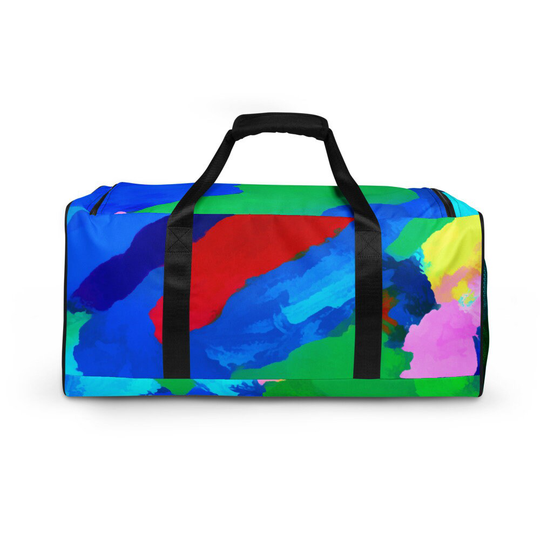 Reflect Duffle Bag Abstract Large Original Art