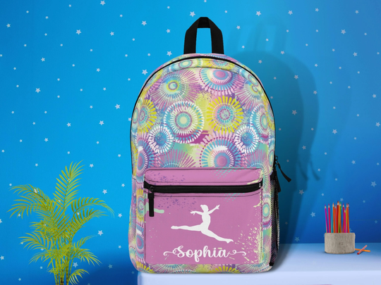 Personalized Gymnastics Bag, Custom Gymnast Bag, Dancer, Rhythmic Gymnast, Gifts Bag For Girls Gymnastics Gifts