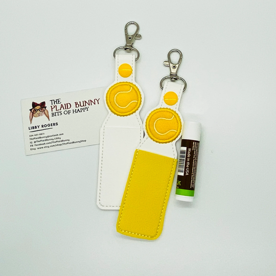 Lip Balm Holder Tennis