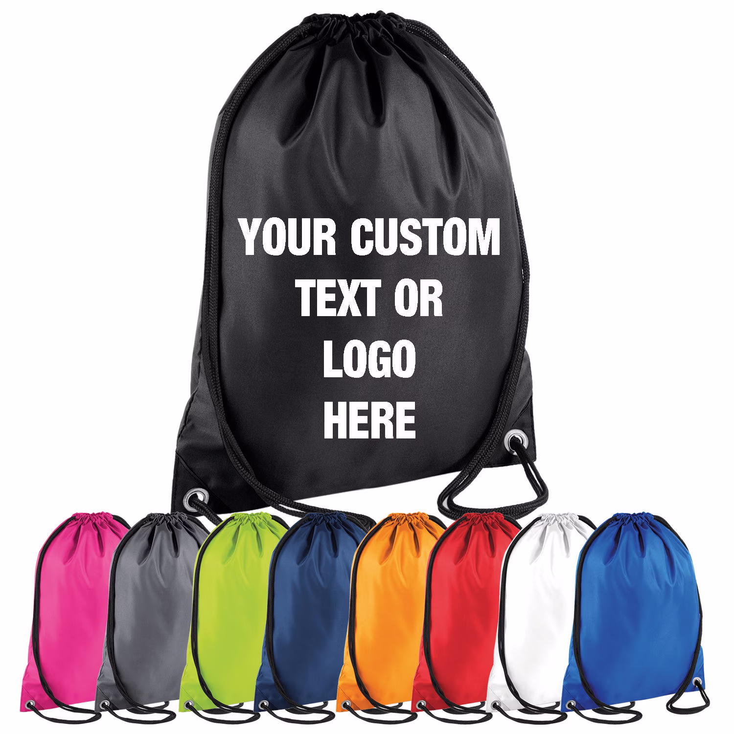 Personalised Drawstring Bag - Custom Pe Gym Sports