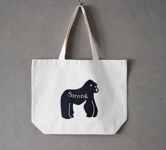 The Animal Collection | Personalised Name Totes Adjective Bags 100 % Recycled Cotton Gift