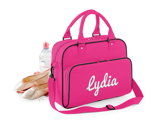 Embroidered Girls Junior Dance Bag