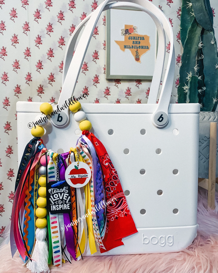 The Original Customizable Bag Tassel - Teacher Edition