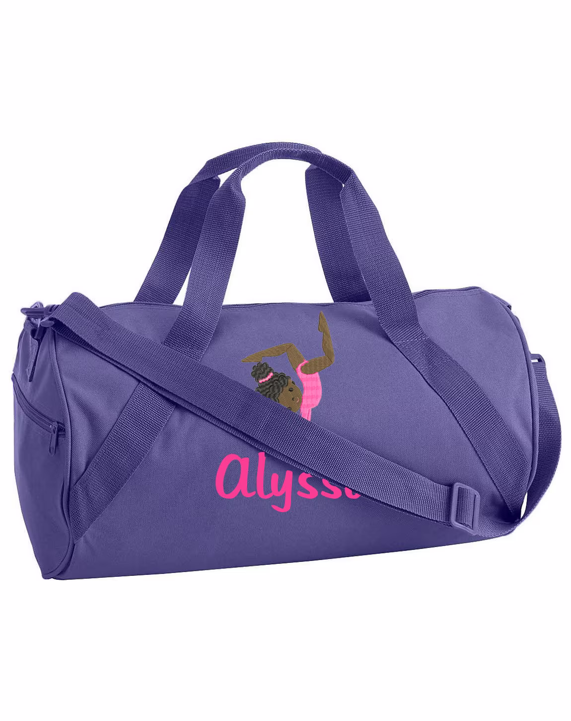 Monogram Duffel Bag, Gymnast, Gymnastics Kids Duffel Bag, Backpack, School, Camp, Personalized Bag