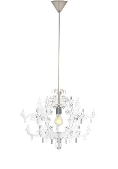 Claire De Lune Chandelier Acrylic | 5 Arms Clear