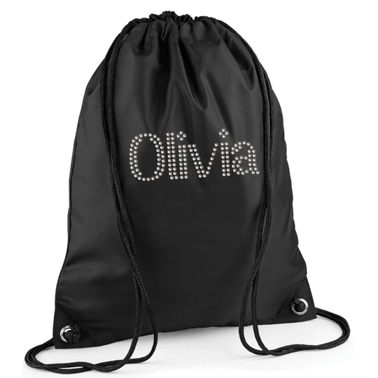Personalised Children's Kids P.e Bag, Gymsack Sports Drawstring Perfect For Back To School, Football, Swimming