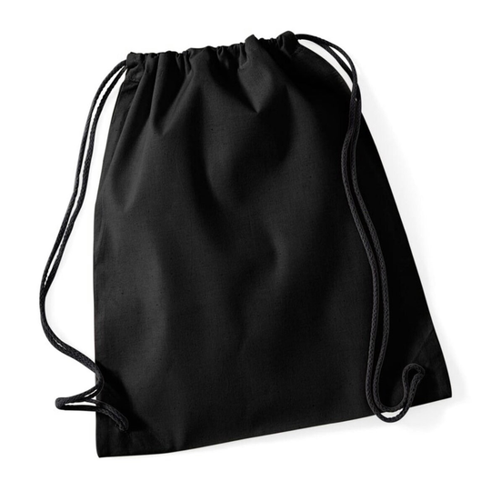 Canvas Gym Sack - Pet Storage Bag- School Bag Work Shoe Accessory