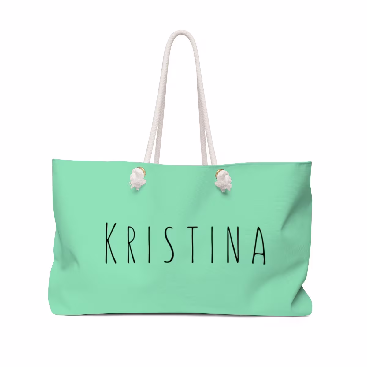 Personalized Big Bag, Weekender Grocery Modern Oversized Unique Extra Large Beach Gym Custom Bag