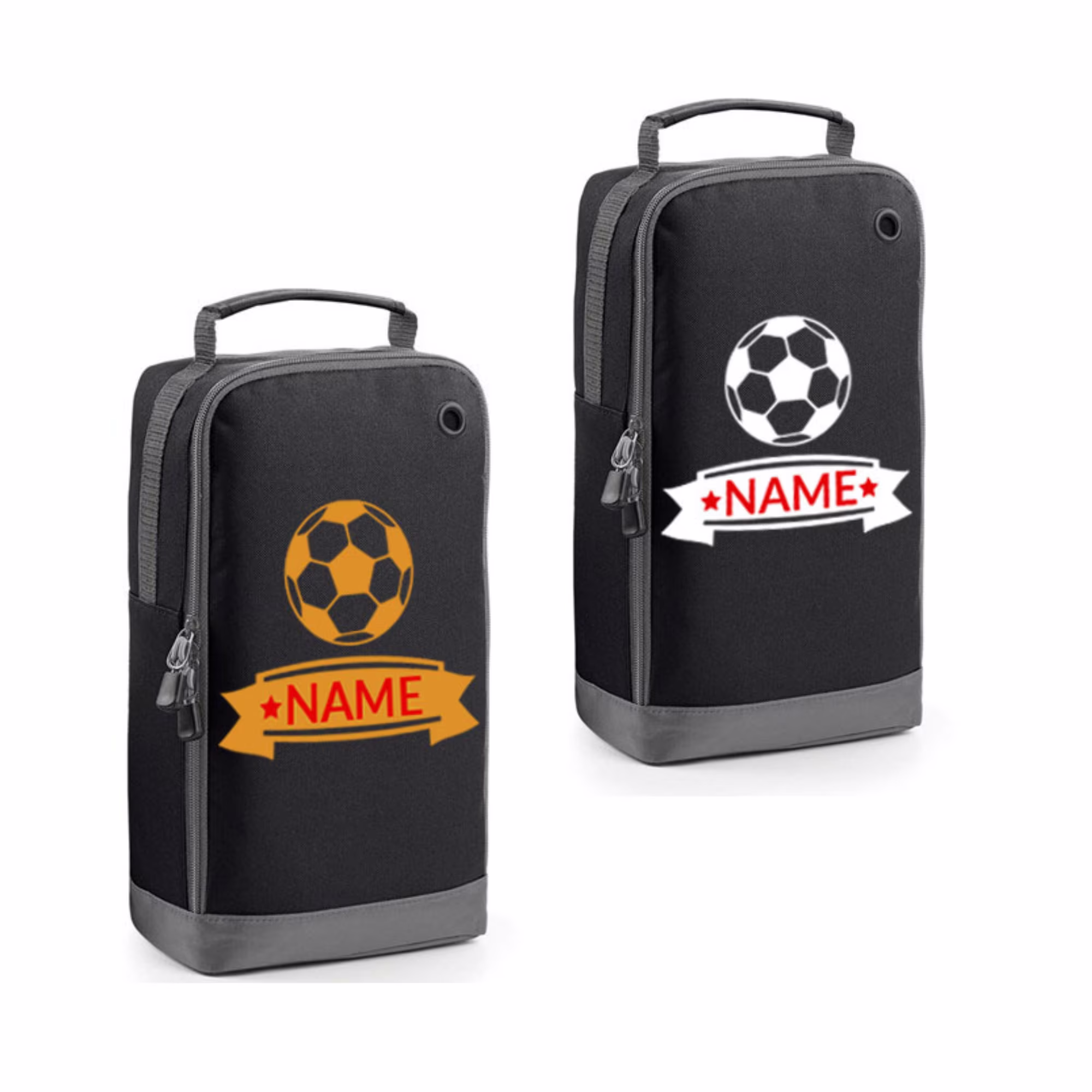 Personalised Football Boot Bag Footy Kids Adults Pe Sports Travel Shoe Kit
