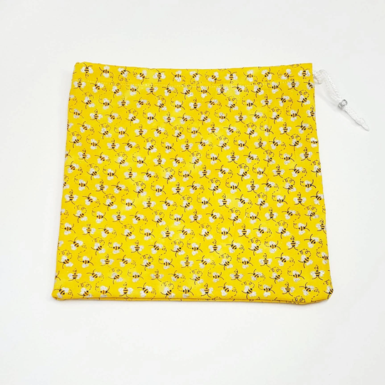 Bee Grip Bag, Gymnastics Yellow Chalk Grips, Gymnast Gift, Drawstring Supplies, Grip Holder