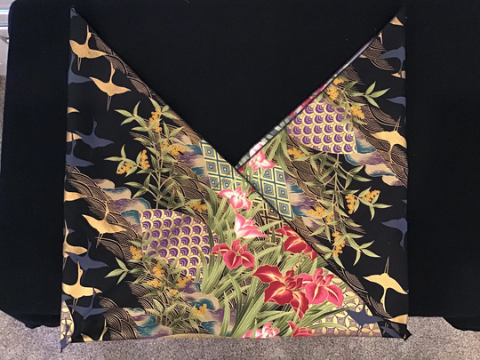 Shining Crane Furoshiki Bag