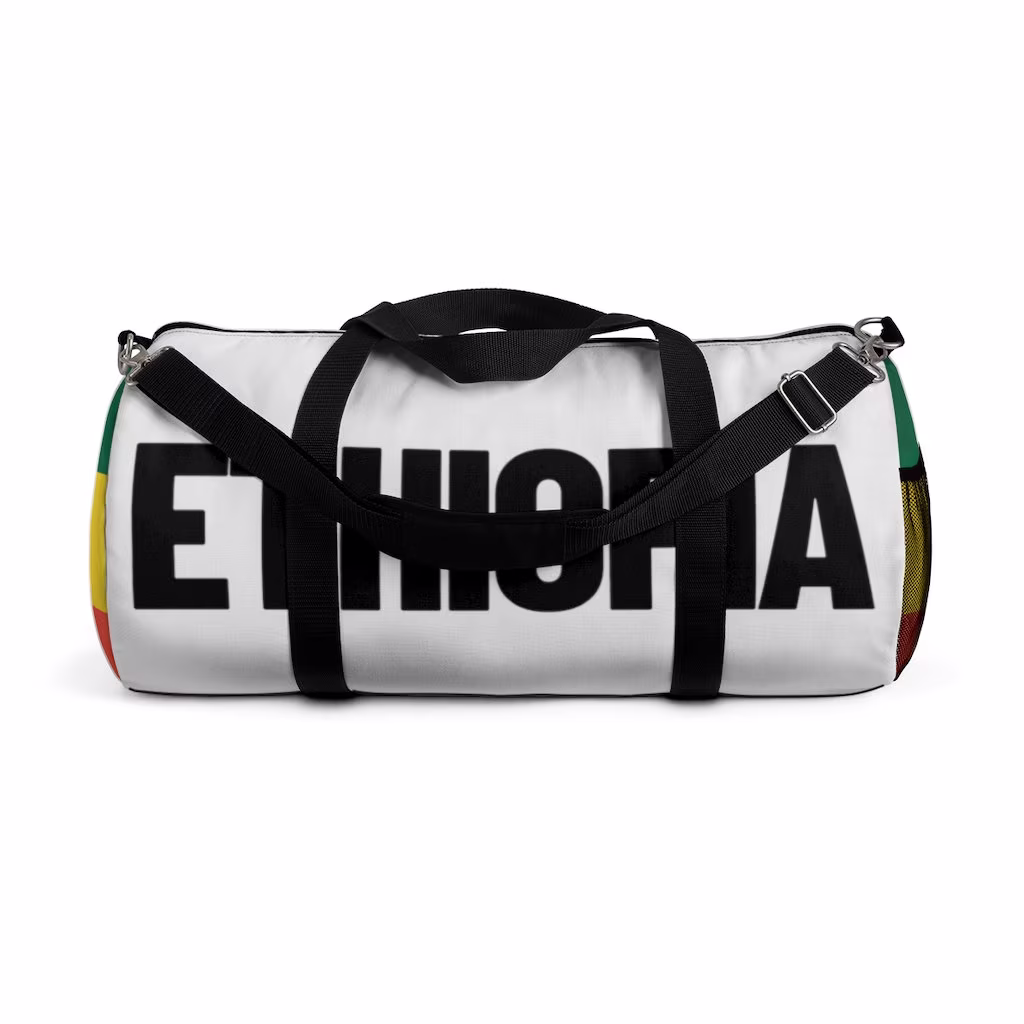 Ethiopia Duffel Bag Gifts Flag Weekend Bag